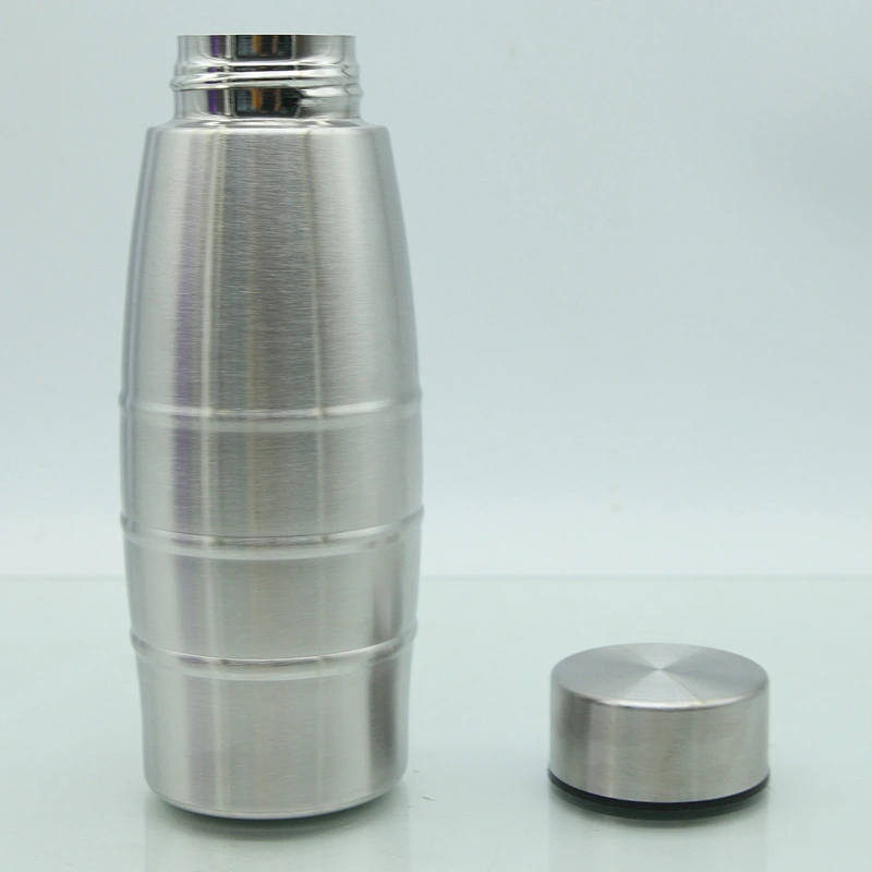 wholesale India hot sell  cheap price single wall 304 stainless steel large capacity outdoor sports water bottle
