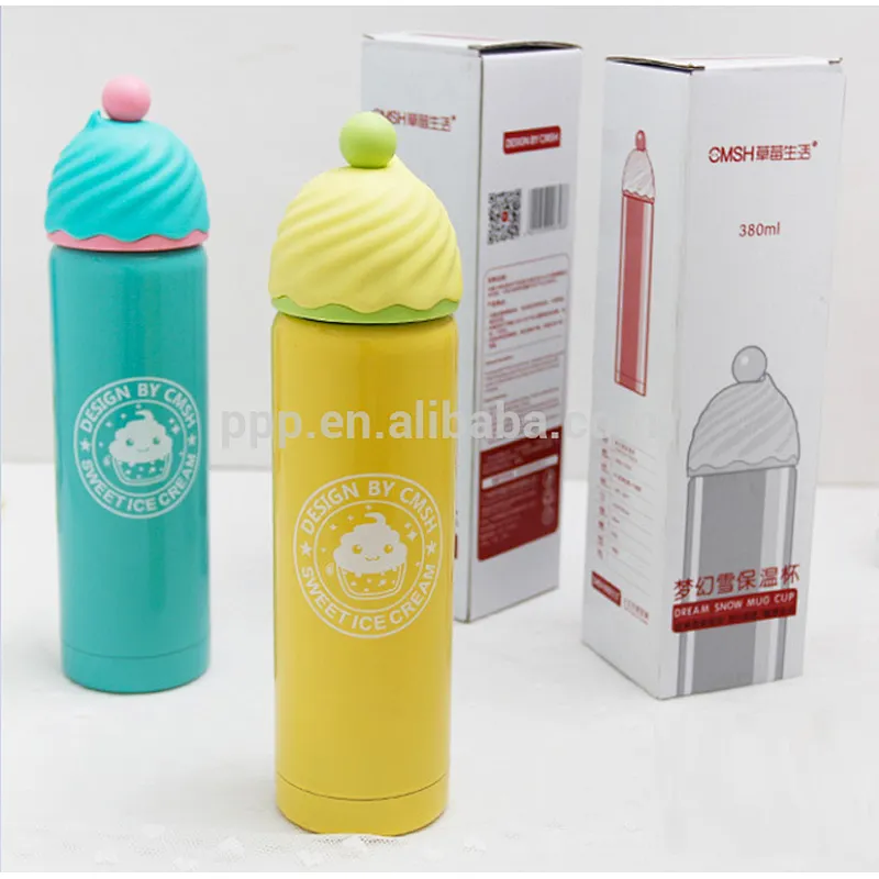 300ml hot sale factory direct wholesale double wall high quality stainless steel cute design insulated tumbler with silkprinting