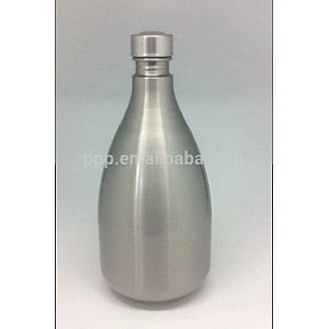 Bowl-shaped stainless steel travel water bottle