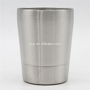 Promotional 14oz double wall stainless steel water tumbler with plastic lid