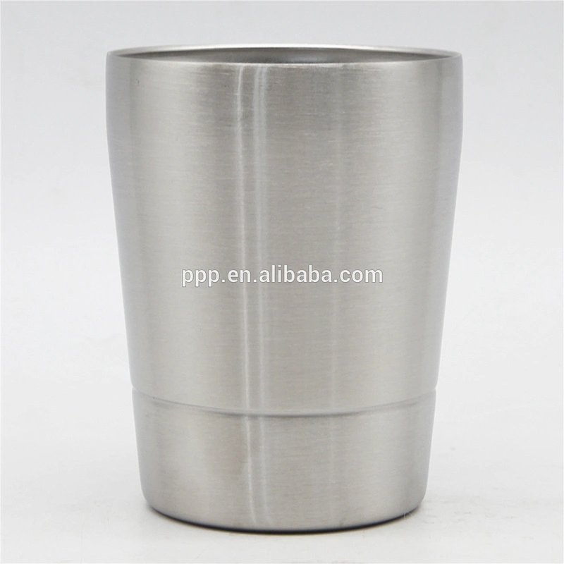 Promotional 14oz double wall stainless steel water tumbler with plastic lid