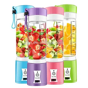 400ml single wall glass Blenders popular Portable Rechargeable battery juicer Usb Cold press with best quality blender