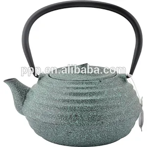 26oz 0.7L tetsubin circle shaped Cast Iron Tea Kettles
