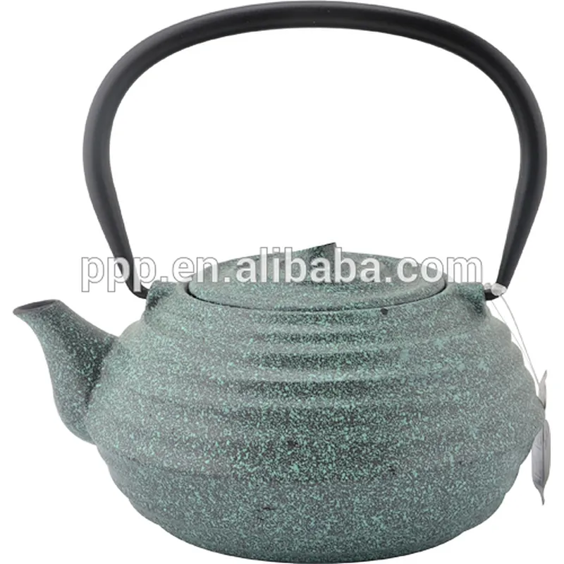 26oz 0.7L tetsubin circle shaped Cast Iron Tea Kettles