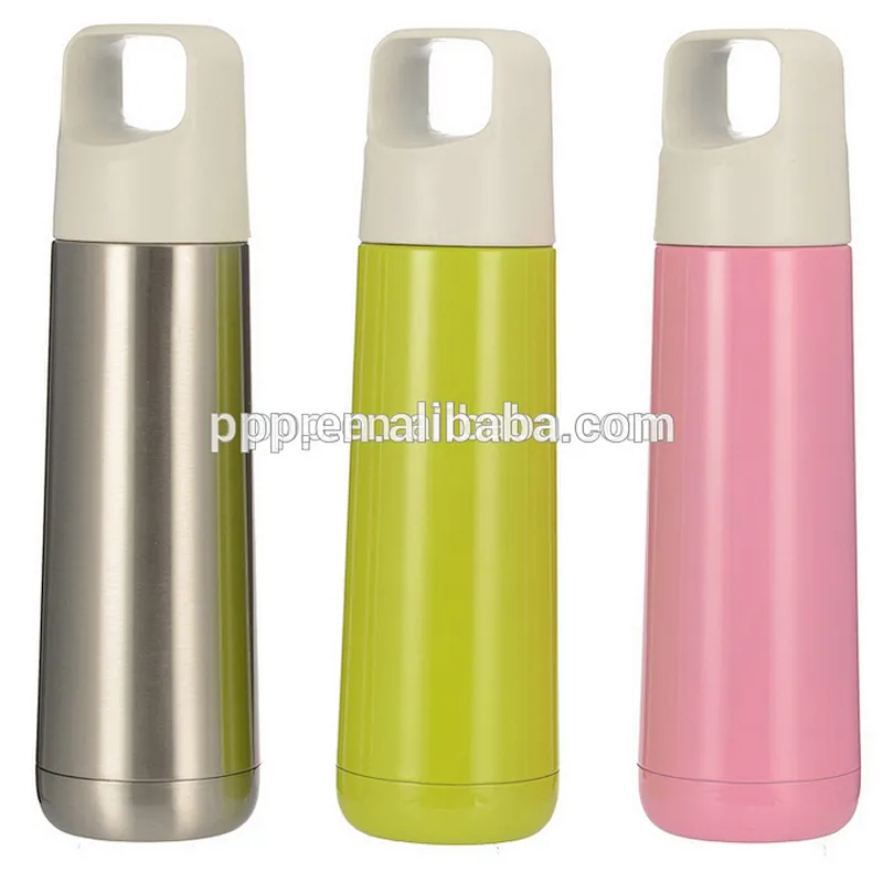 classic black double wall stainless steel insulated water bottle for business man