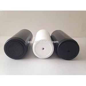 Double wall stainless steel insulated cola shape sports water bottle