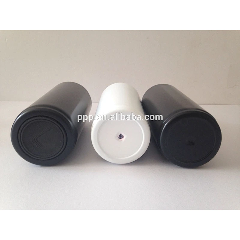 Double wall stainless steel insulated cola shape sports water bottle