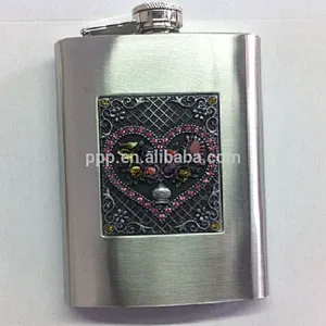6oz Stainless Steel Liquor Hip Flask,NEW 6oz Stainless Steel Alcohol Hip Flask ,stainless steel wine cup