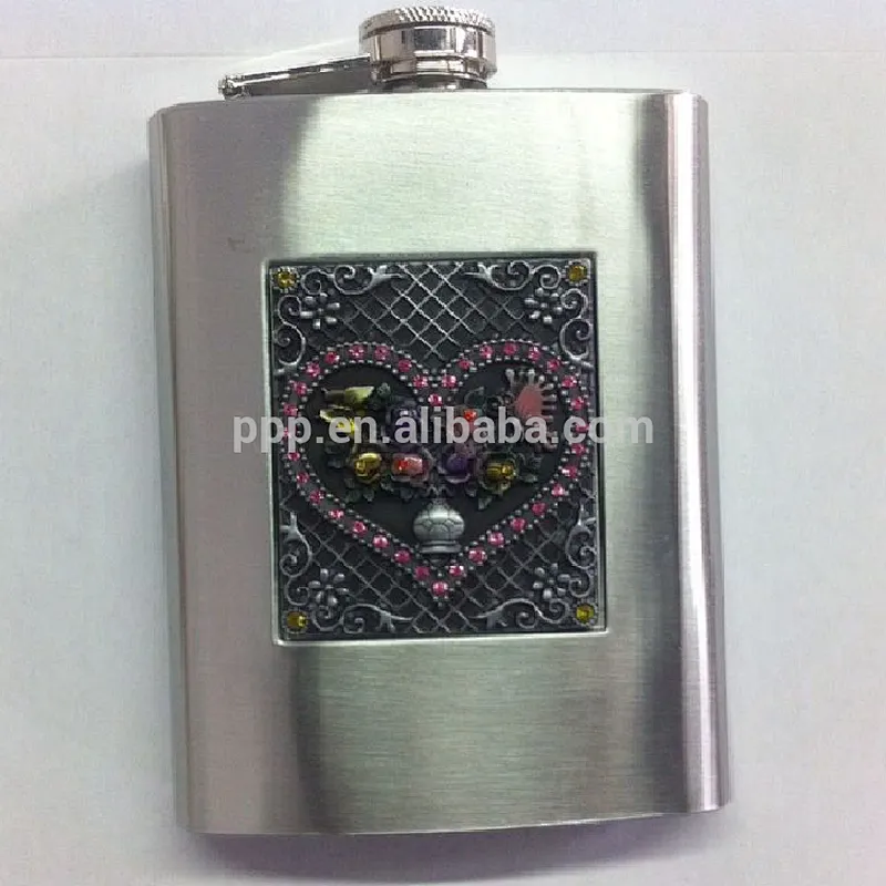 6oz Stainless Steel Liquor Hip Flask,NEW 6oz Stainless Steel Alcohol Hip Flask ,stainless steel wine cup