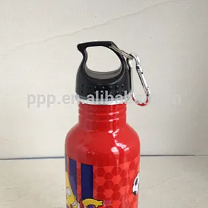 single-wall aluminium sports bottle OEM welcome water flask all kinds of lids