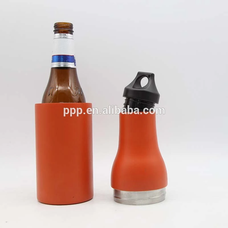 304 stainless steel portable double wall vacuum beer bottle