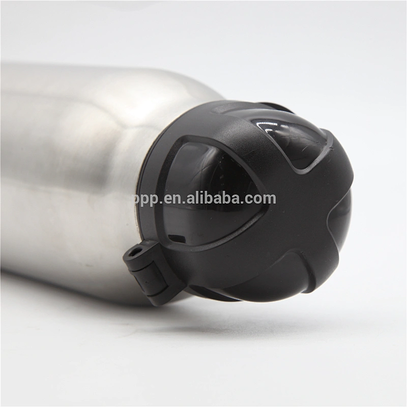 600ml hot sale Stianlss steel cola shape bottle double wall insulated vacuum flask sports bottle with new design plastic lid