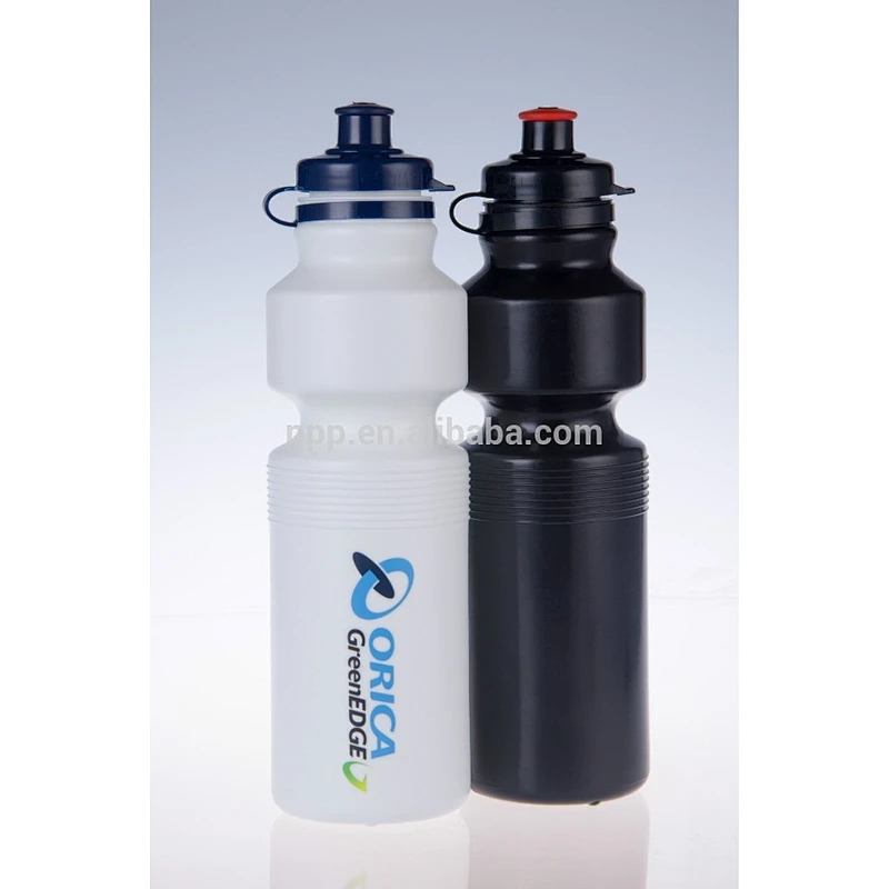 800ml BPA free plastic sports bottle with string water bottle bicycle hiking bottle HDPE PE material