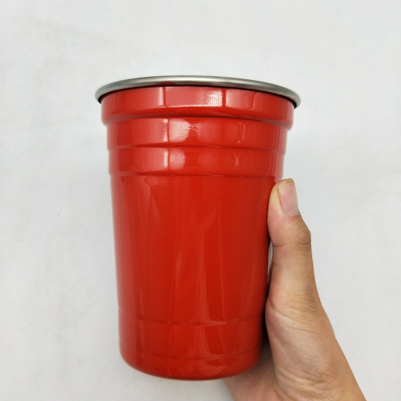 500ML 17oz single wall kids stainless steel cup party cup mug for sublimation