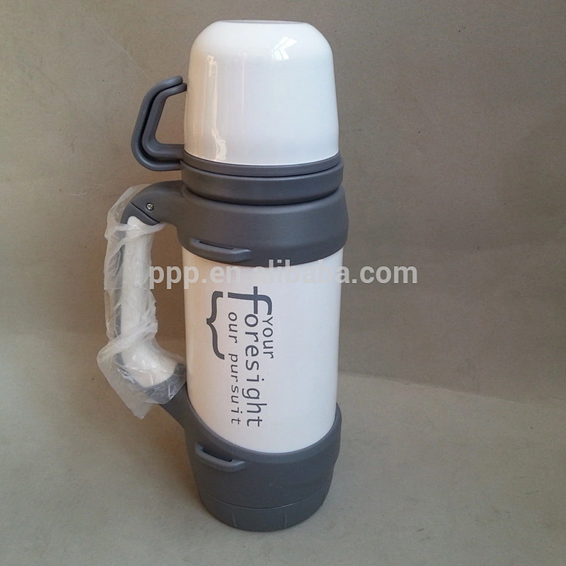 750ml 100% leak-proof outdoor activity hiking use stainless steel thermos insulated travel bottle portable with double lids