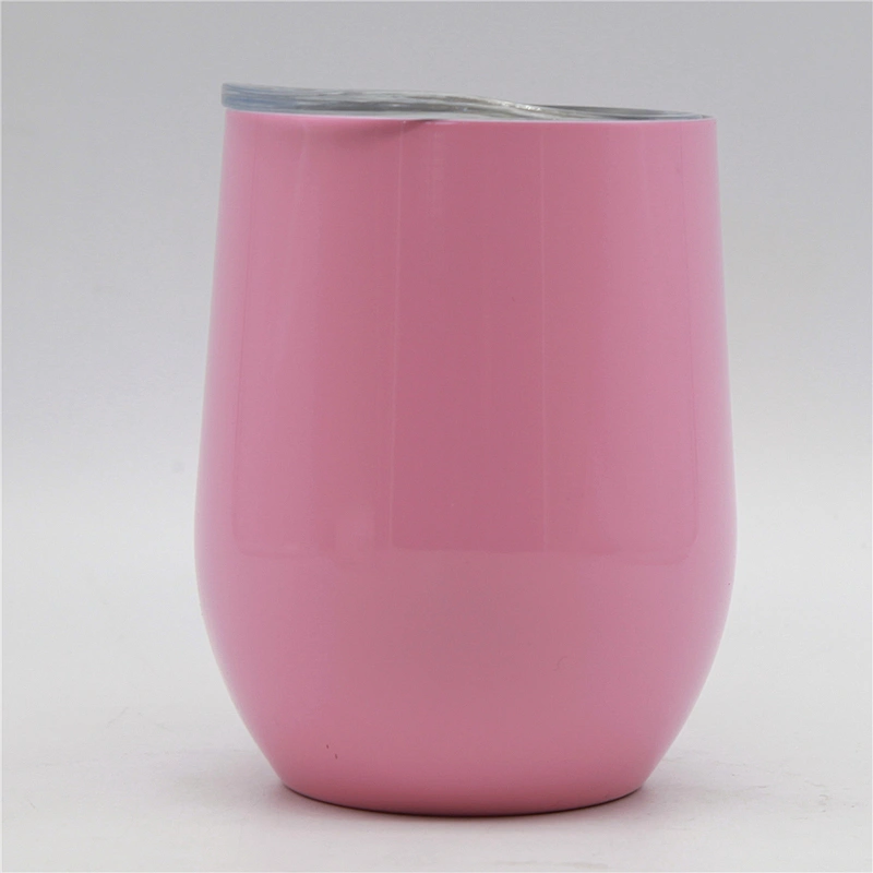Double wall stainless steel wine tumbler 9oz/12oz 24 colors