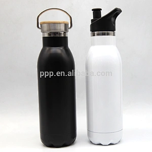 double wall stainless steel portable sports water bottle color customized