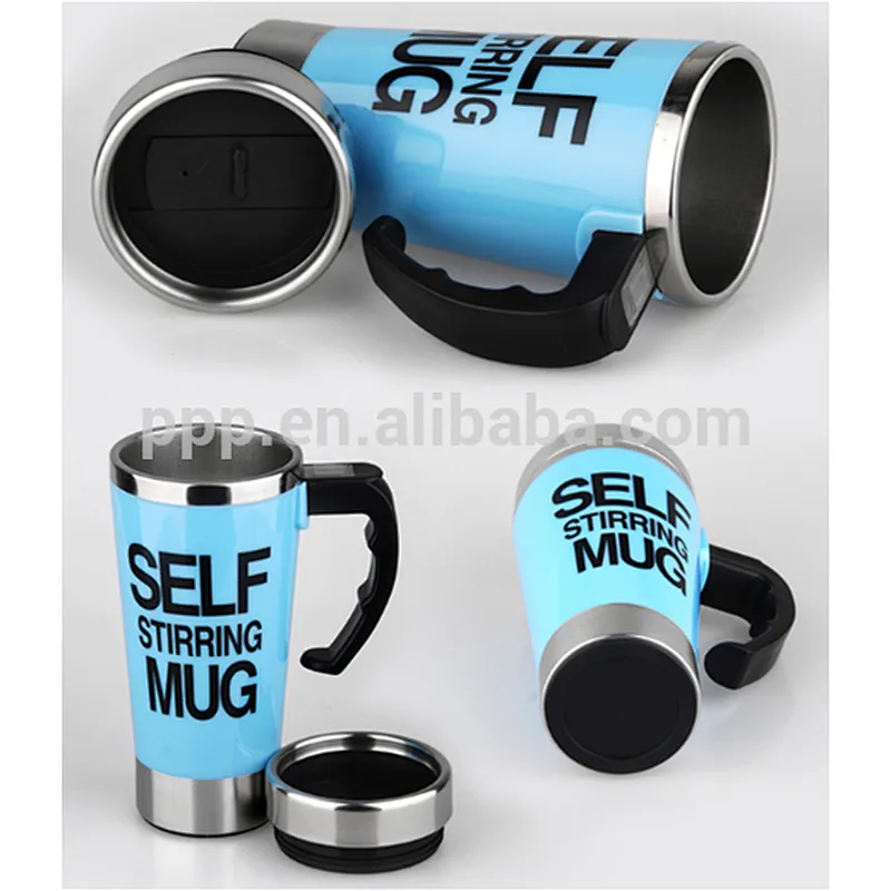 500ml hot sale factory direct wholesale inner stainless steel outer plastic mixing cup with handle/dawdler cup