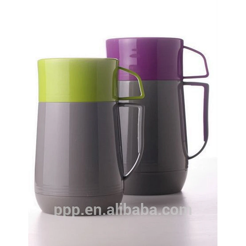 Plastic Food Jar With Glass Inside
