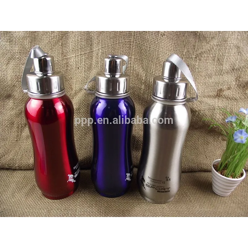 600ml hot sale double wall high-quality stianlss steel logo customized colored sports water bottle with rosebox