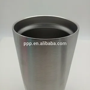 Custom double wall 304 Stainless Steel wide mouth easy-clean water tumbler
