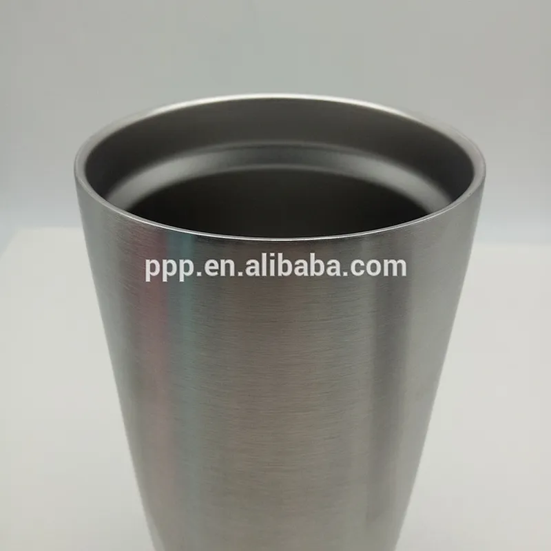 Custom double wall 304 Stainless Steel wide mouth easy-clean water tumbler