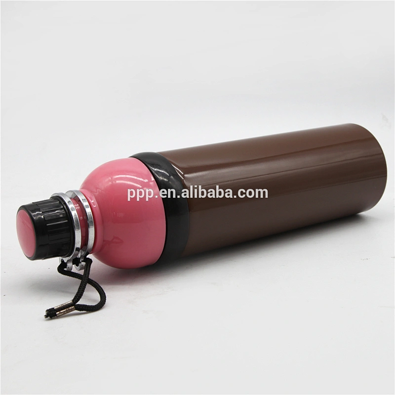 500ml BPA FREE single wall stainless steel sport water bottle