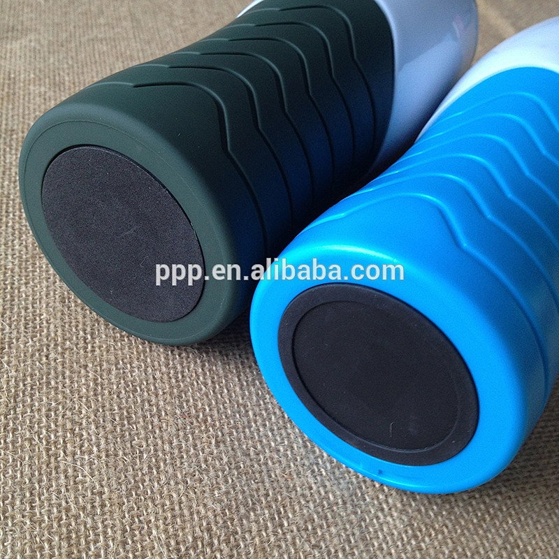 Double wall plastic BPA free high quality auto mug with lid