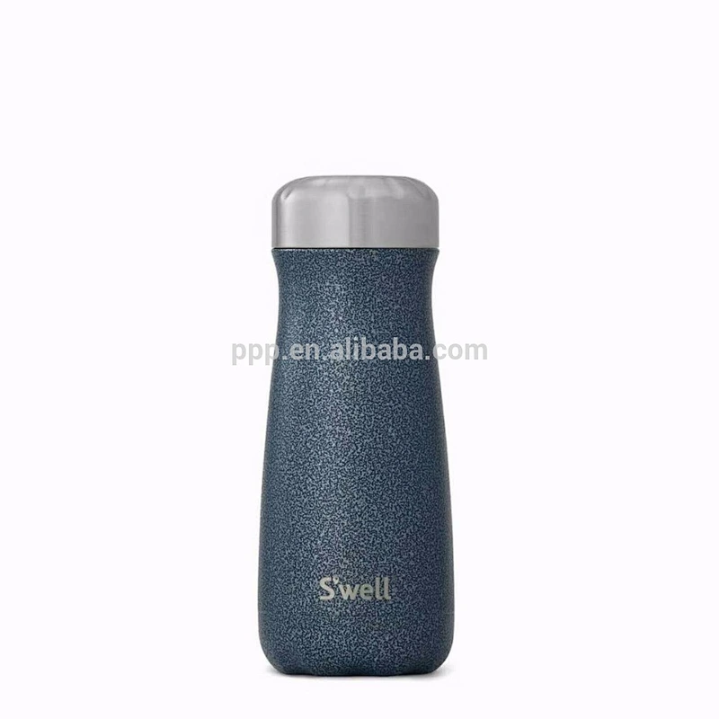 double wall stainless steel vacuum insulated water tumbler/mini cola shaped water bottle/logo customized