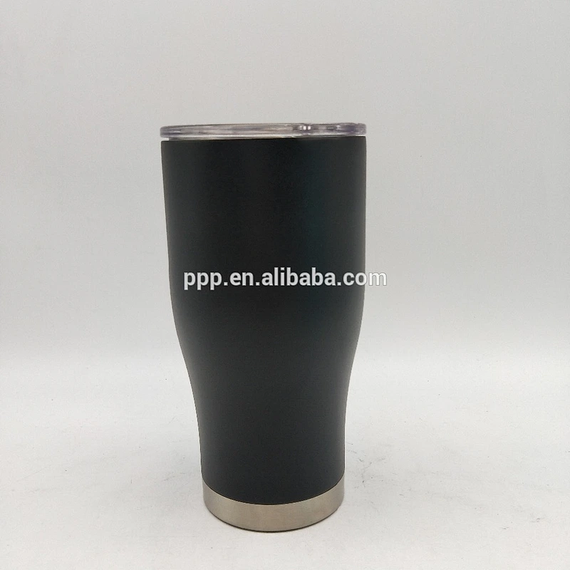 27oz double wall stainless steel high quality water tumbler with non-spilled lid