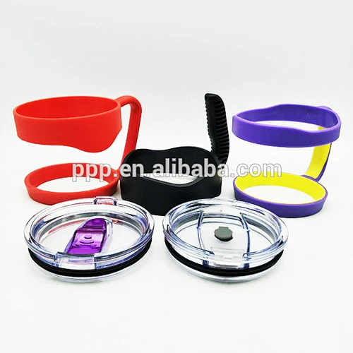 2017 Hot Sell 30oz/20 ounce Tumbler Accessories Tritan Material Lid Plastic Multi-color Cup Holder Popular Fashion Handle