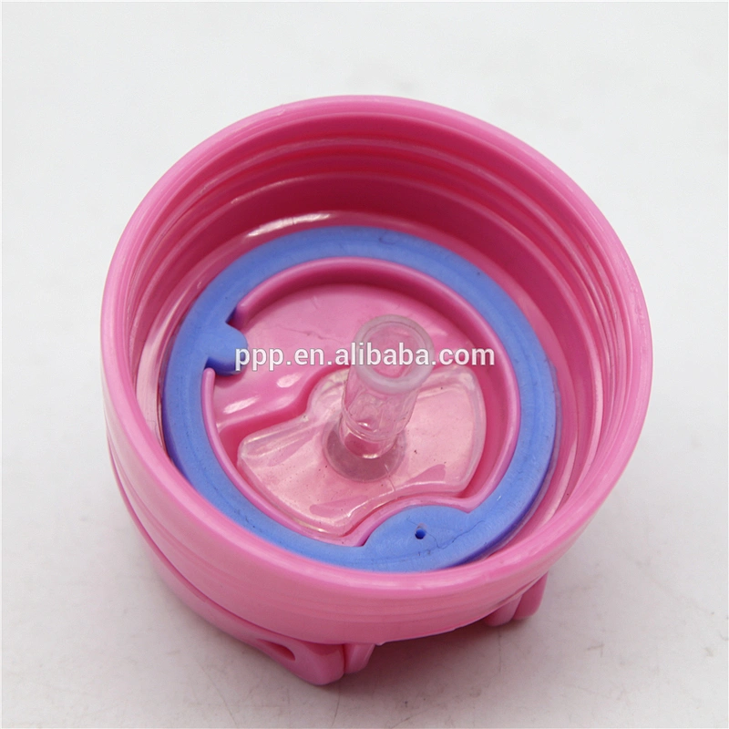 Pink heat transfer double wall stainless steel vacuum water bottle with strap and straw for girl