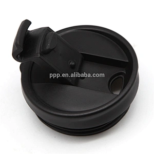 16oz inner plastic outer stainless steel water tumbler/logo customized auto mug with 100% leakproof flip top lid/travel mug