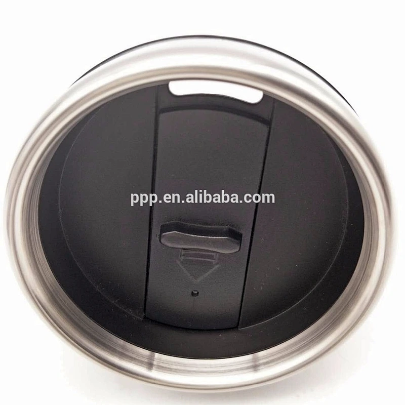 2017 Hot Sell 16oz Peanut Shape Double Wall Inner 304 Outer 201 Stainless Steel Tumbler With Slide Lid And Anti-Slip Mat