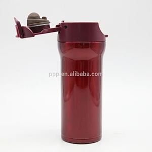 double wall stainless steel thermos insulated portable auto mug