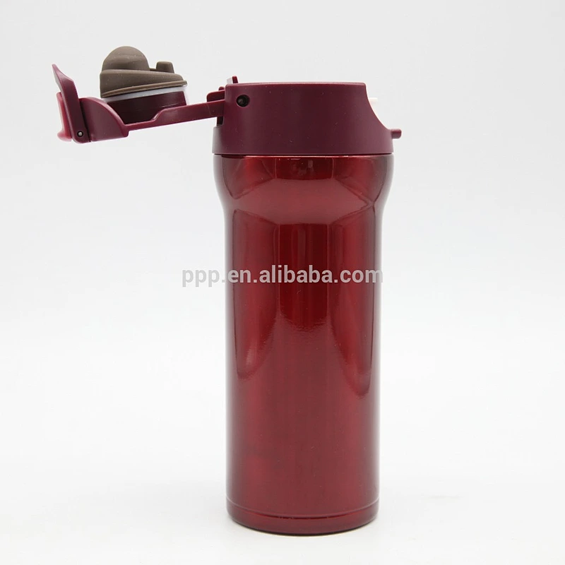 double wall stainless steel thermos insulated portable auto mug