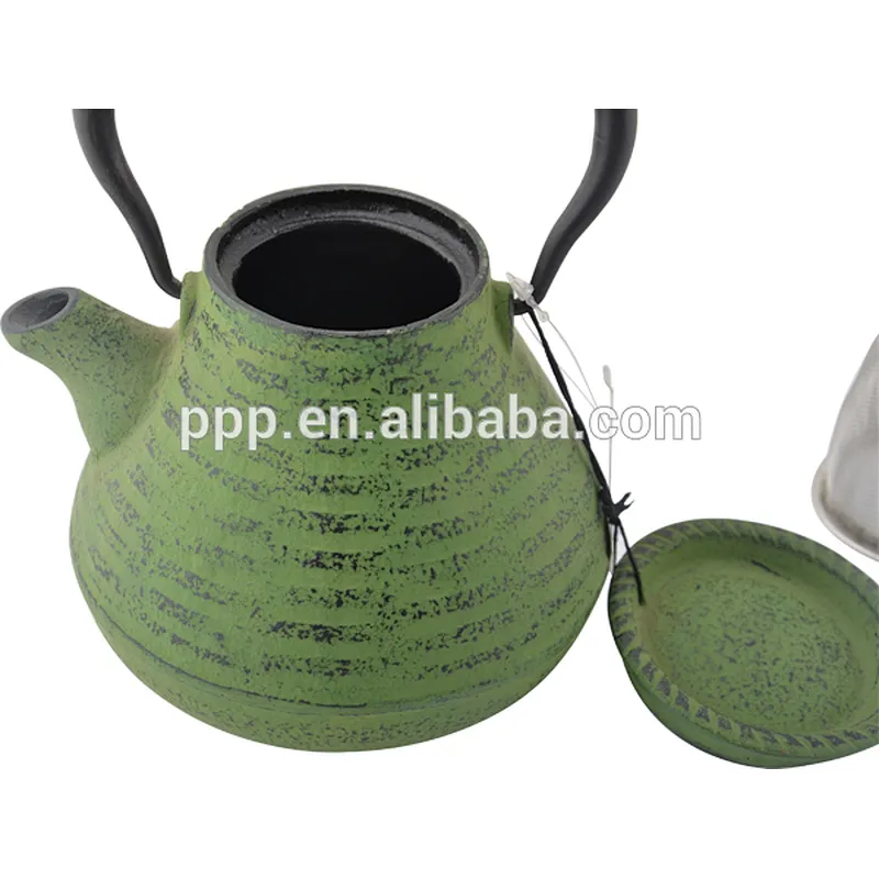 0.7L High Weave shaped Cast Iron Tea Kettles