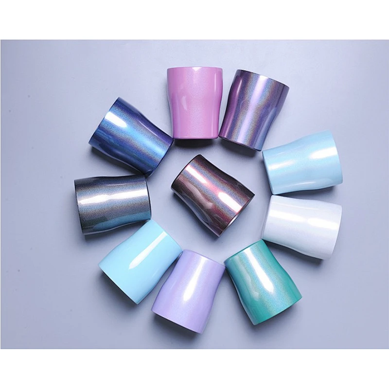 Hot sell double wall stainless steel vacuum insulated thermal 10oz 300ml milk mug assorted colors can choose.