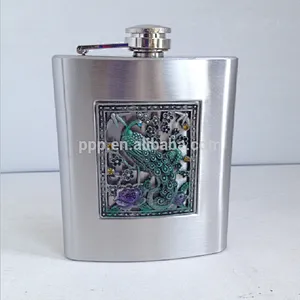 6oz Stainless Steel Liquor Hip Flask,NEW 6oz Stainless Steel Alcohol Hip Flask ,stainless steel wine cup