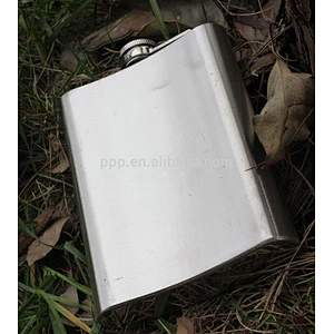 8oz mini flask leak-proof eco-friendly FDA LFGB stainless steel hip flask lead Pb free
