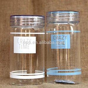 Custom Design BPA Free Wholesale borosilicate glass drink bottle