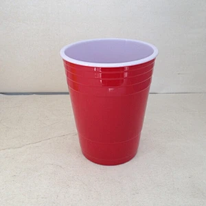 Party and ball colorful drinking cup/stackable mug series/ Christmas red plastic water mug
