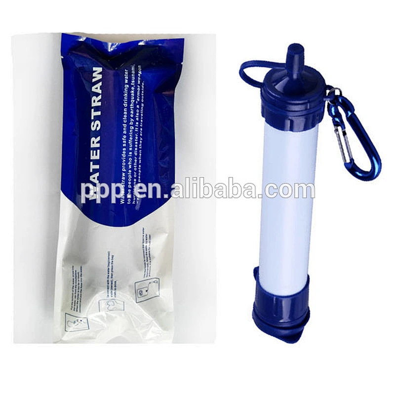 Wild Self Rescue Water Straw Outdoor Hiking Personal Water Cleaner