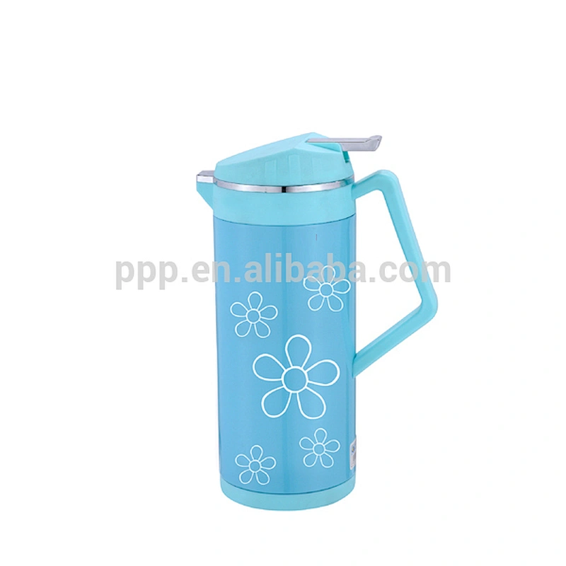 500ml/750ml/1000ml hot sale factory direct wholesale inner glass outer stainless steel coffee pot with spray paint and silkprint