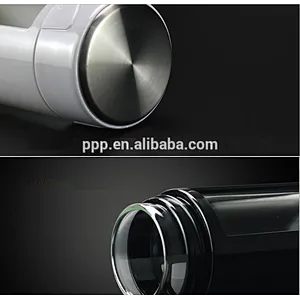 320ml high quality cheap sports borosilicate glass water bottle with silicone cover