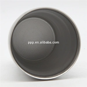 Promotional 14oz double wall stainless steel water tumbler with plastic lid