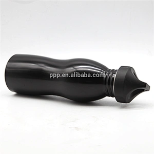 600ml single wall high quality stainless steel gourd shape logo customized sports water tumbler/100% leakproof/portable