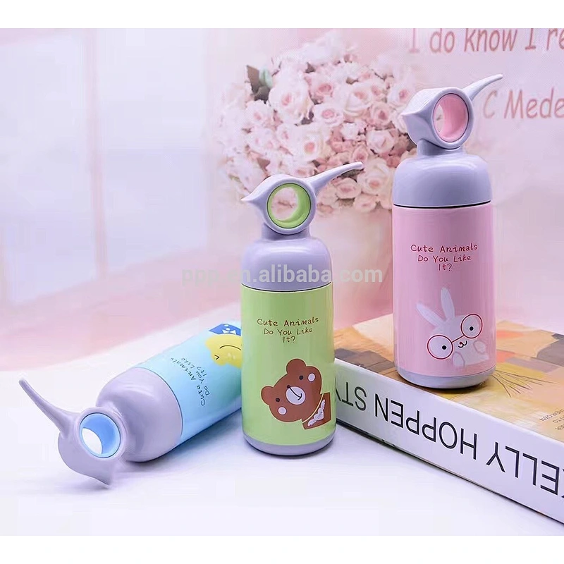 280/350ml double wall stainless steel logo customized vacuum insulated water tumbler with cute design and special cap