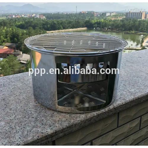 New Folding Stainless Steel BBQ Stove