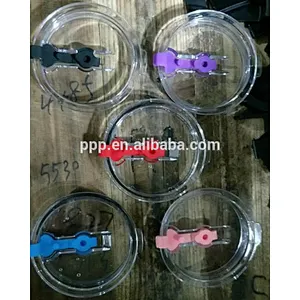 30oz BPA free high quality plastic non-spilled silicone lid